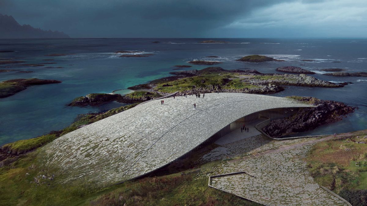 Za polárním kruhem v Norsku vyroste unikátní Velryba